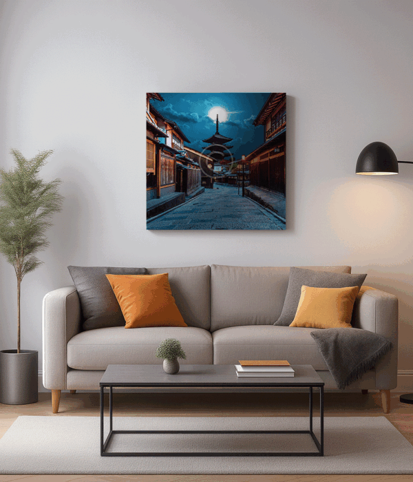 Metal Painting--Traditional Japan