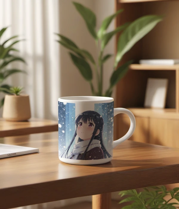 Custom Mug--Visual Novel Art - 11 oz