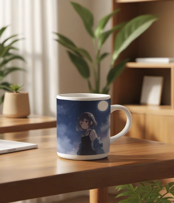 Custom Mug--Visual Novel Art - 11 oz