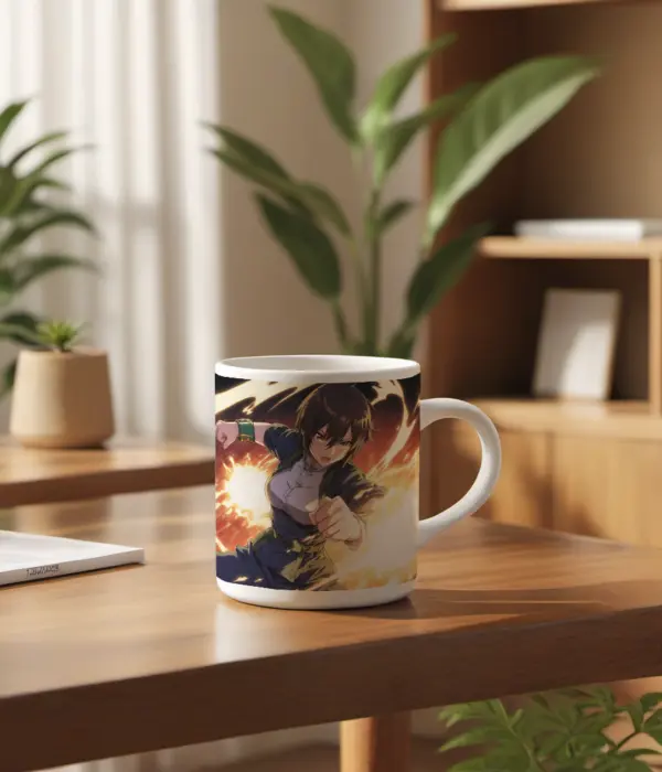 Custom Mug--Visual Novel Art - 15 oz