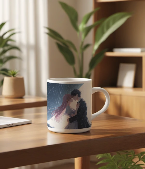 Custom Mug--Visual Novel Art - 15 oz